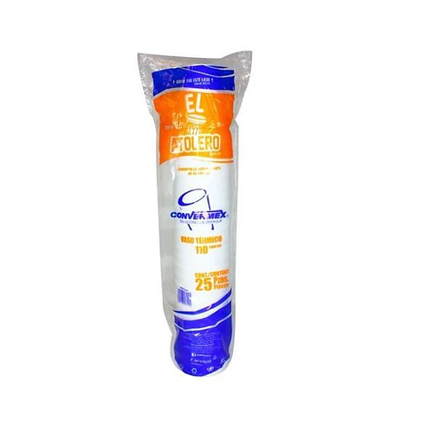  CNV Vaso termico no.104 paq c/25Pieza