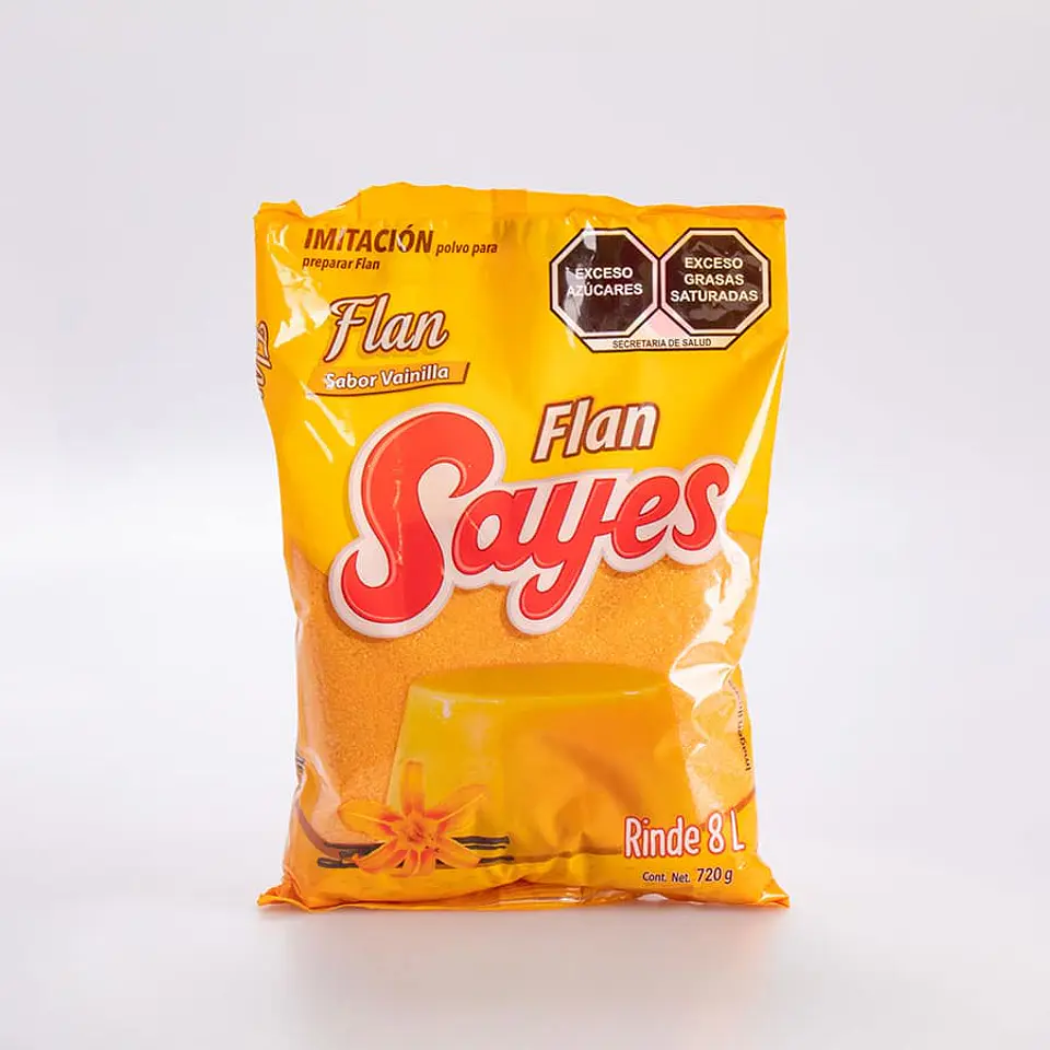  FLAN SAYES 720GR para 8L 1