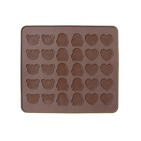  Tapete de macarrones corazon pinguino osito DTEM90