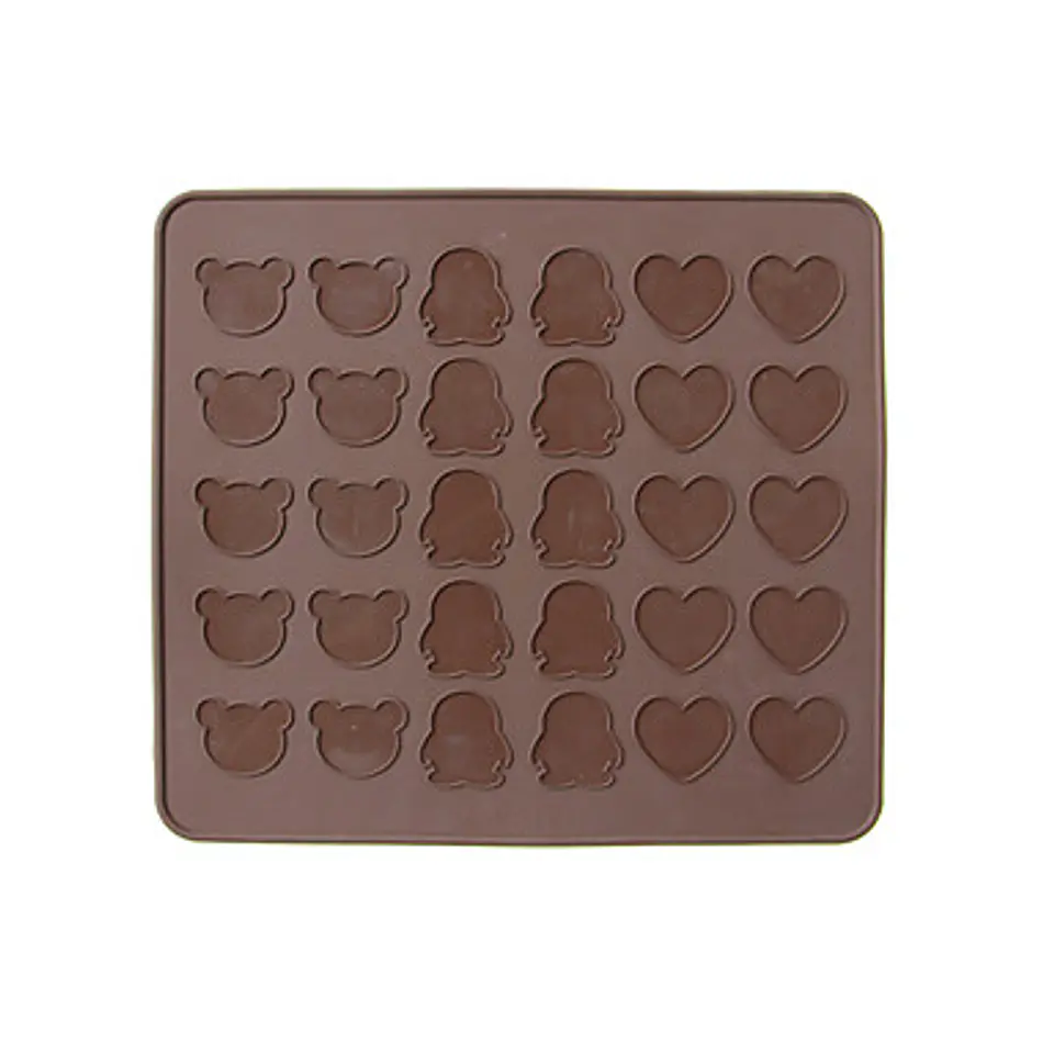  Tapete de macarrones corazon pinguino osito DTEM90 1