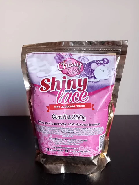  Shiny Lace 250gr Oro Nacarado SUGM01
