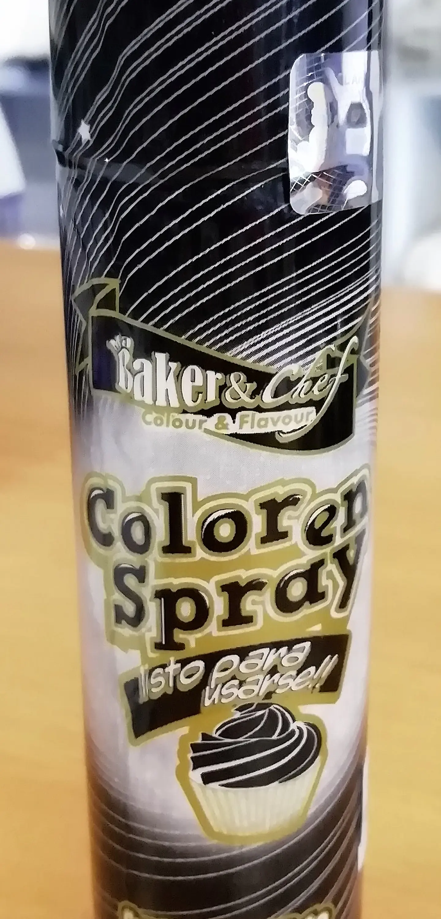  Spray Color negro 1