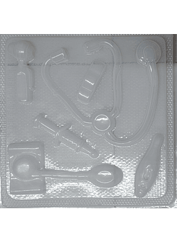  Molde para gelatina jumbo estetoscopio J-237