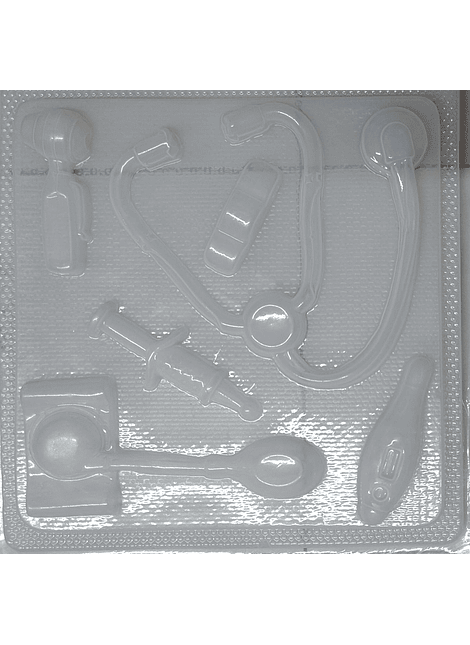  Molde para gelatina jumbo estetoscopio J-237