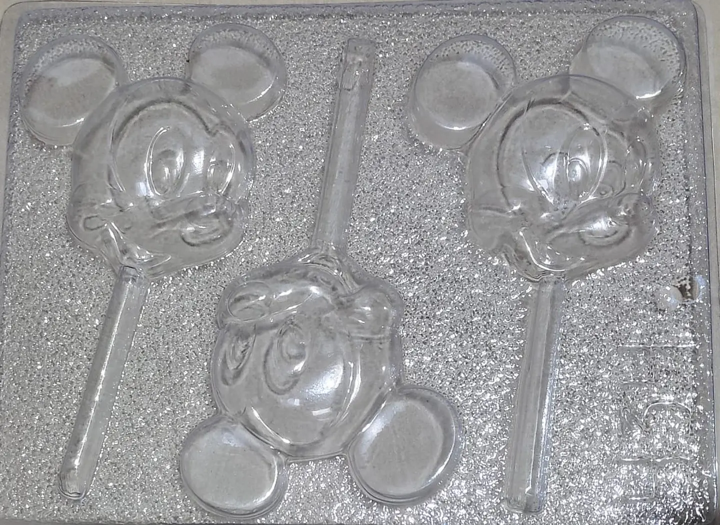  Molde para chocolate paleta Mickey rostro 5 cav. 1