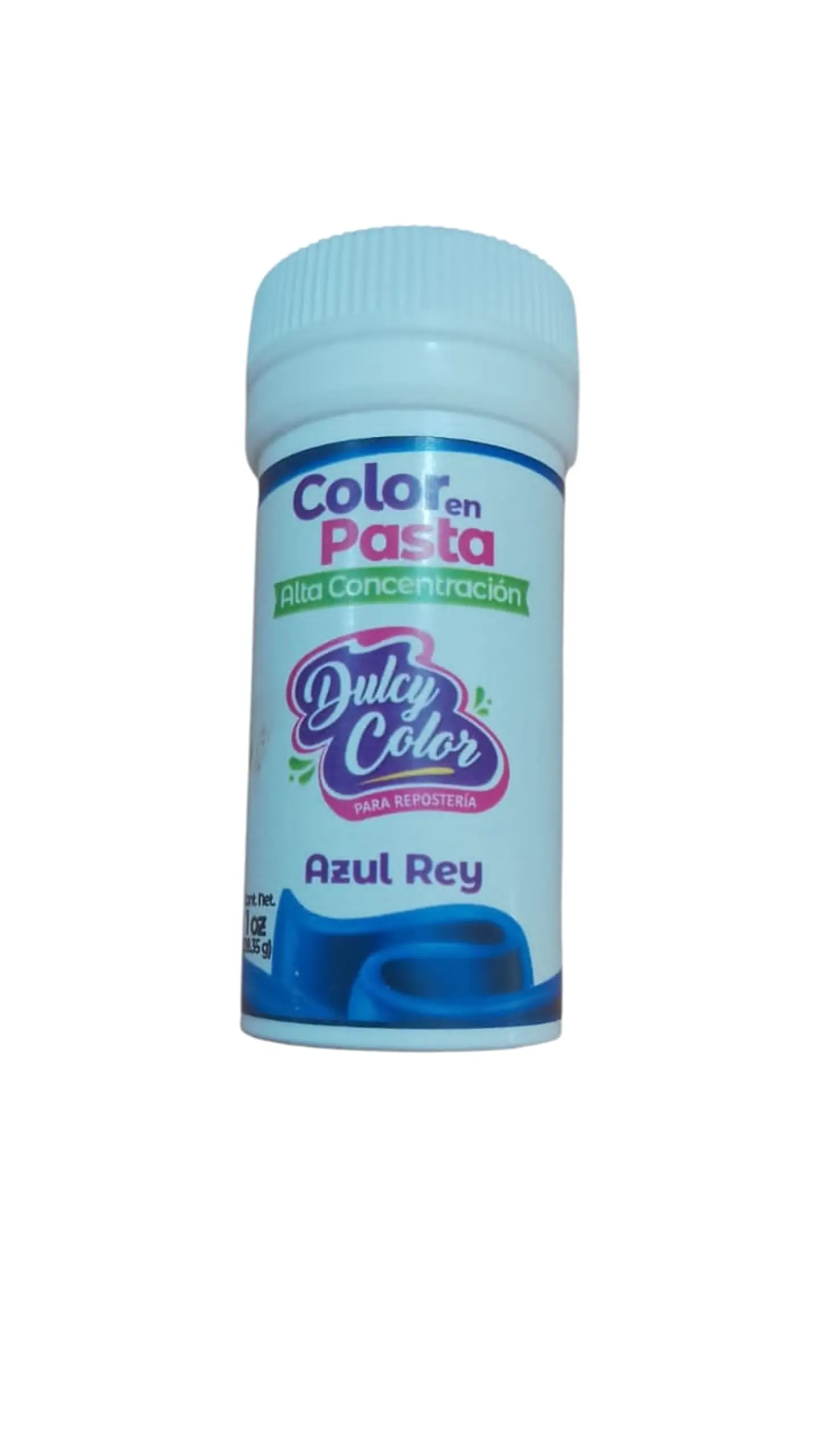  Color en pasta 1oz azul rey 1