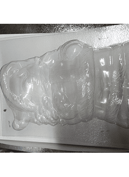  Molde p/Chocolate Osito con pino Navidad