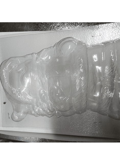  Molde p/Chocolate Osito con pino Navidad