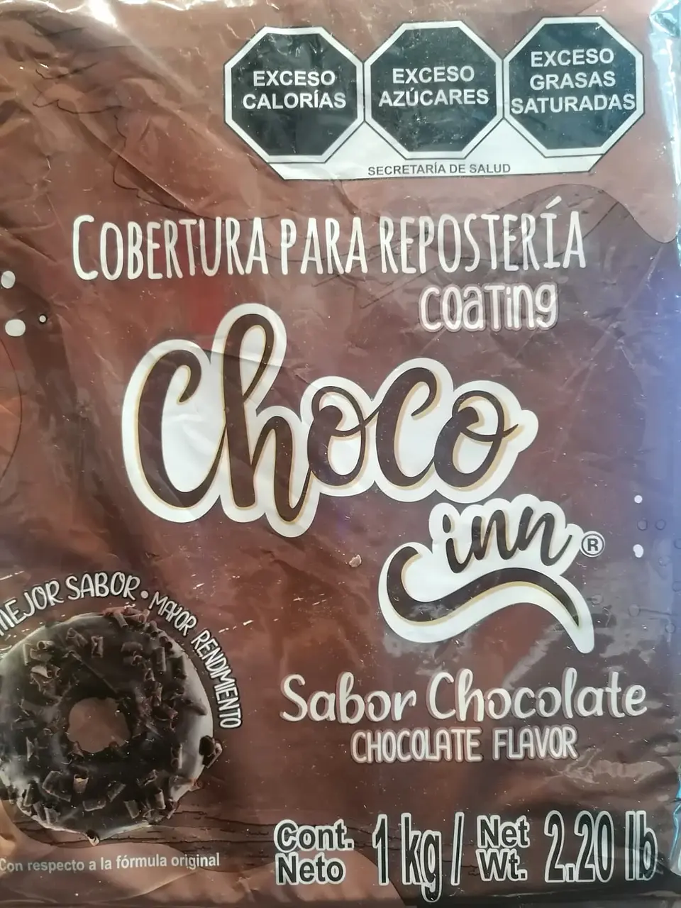  Cobertura Choco Inn Chocolate 1Kg 1
