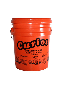  Cobertura chocolate Curios Pastel 20 Kilogramo