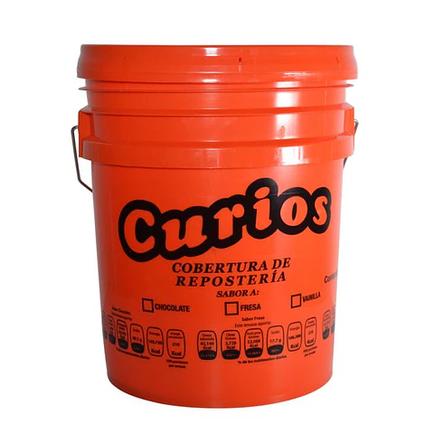  Cobertura chocolate Curios Pastel 20 Kilogramo
