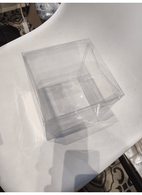  Caja de acetato 30x30x30cm