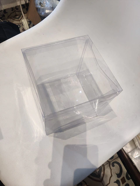  Caja de acetato 30x30x30cm