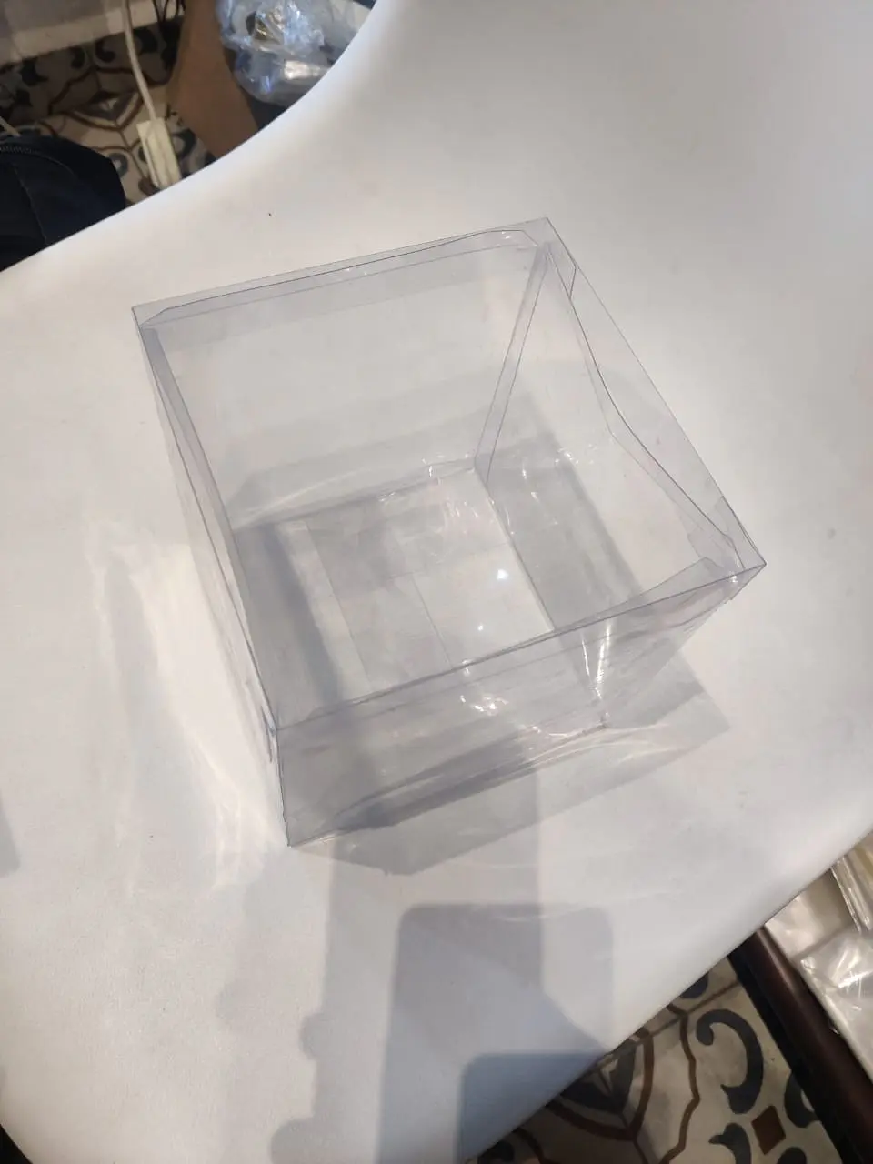 Caja de acetato 15x15x15cm 1