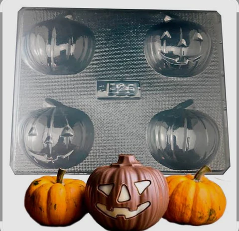  Molde de calabaza acetato  no.1