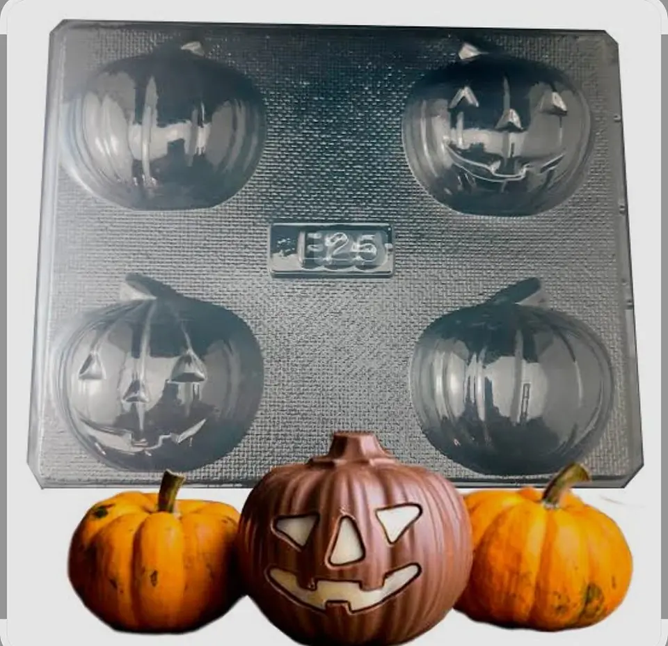  Molde de calabaza acetato  no.1 1
