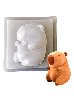  Molde para gelatina chico capibara 1 cav.