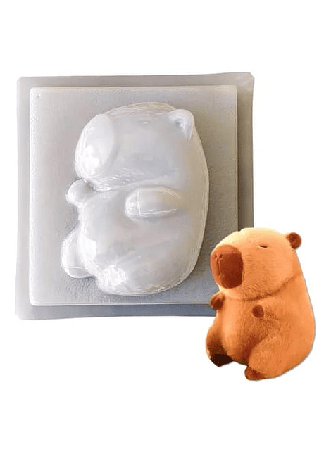  Molde para gelatina chico capibara 1 cav.