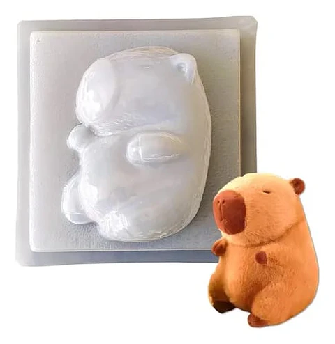  Molde para gelatina chico capibara 1 cav.