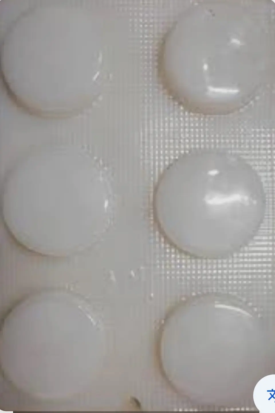  Molde para gelatina circulos 6 cav. #535 1