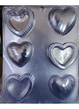  Molde para chocolate alajeros corazon AM
