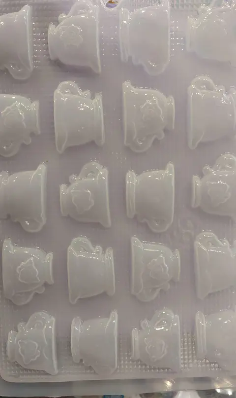  Molde para gelatina chico tazas 20cav.