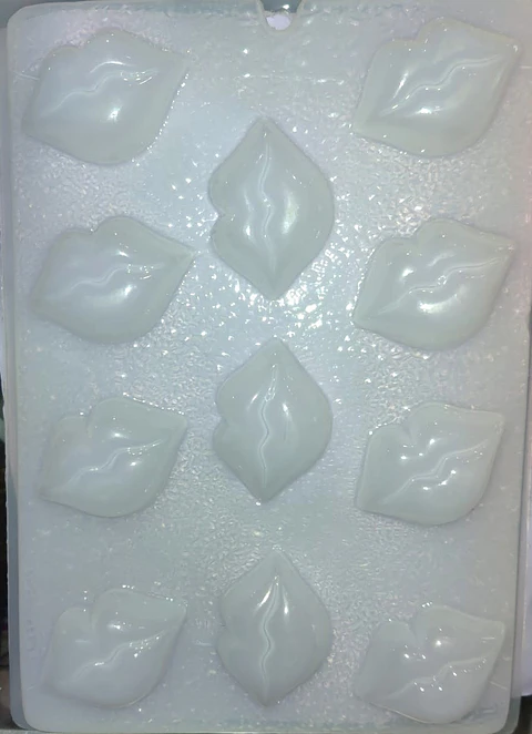  Molde para gelatina chico gomitas labios