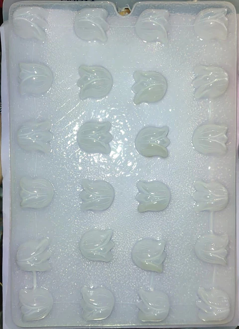  Molde para gelatina chico gomitas tulipan #362