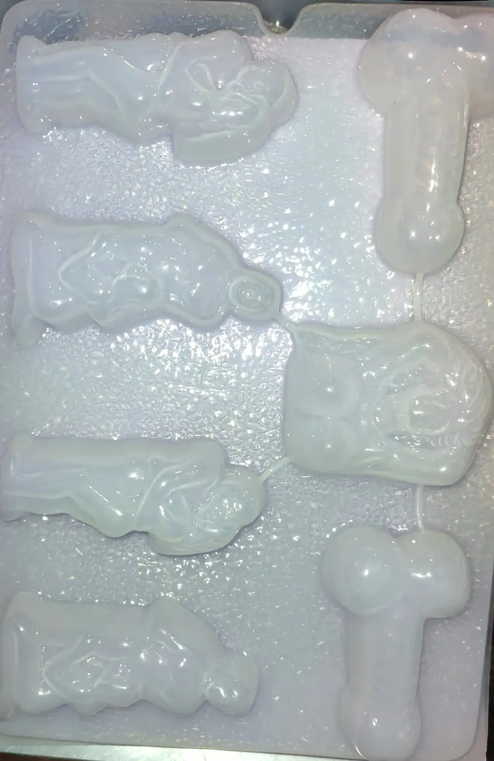  Molde para gelatina despedida de soltera posiciones CH 1