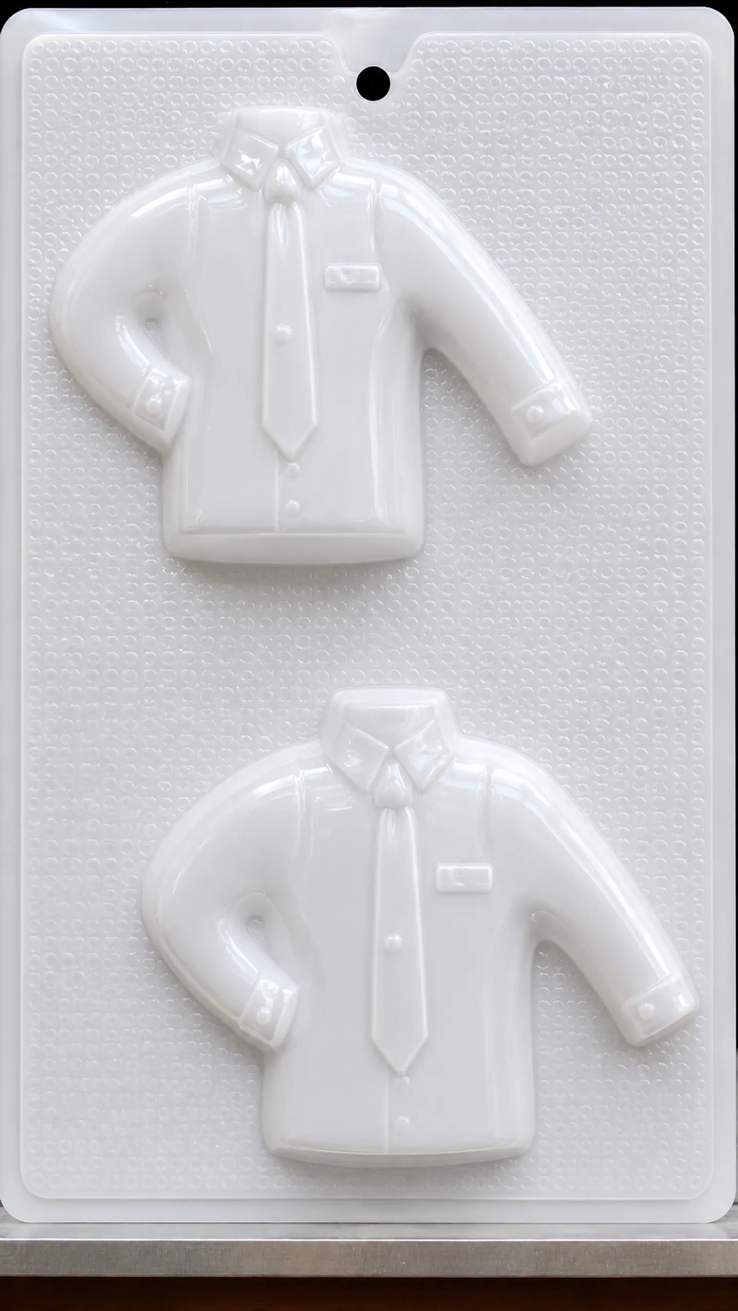  Molde para gelatina chico camisas 2 cav. 1