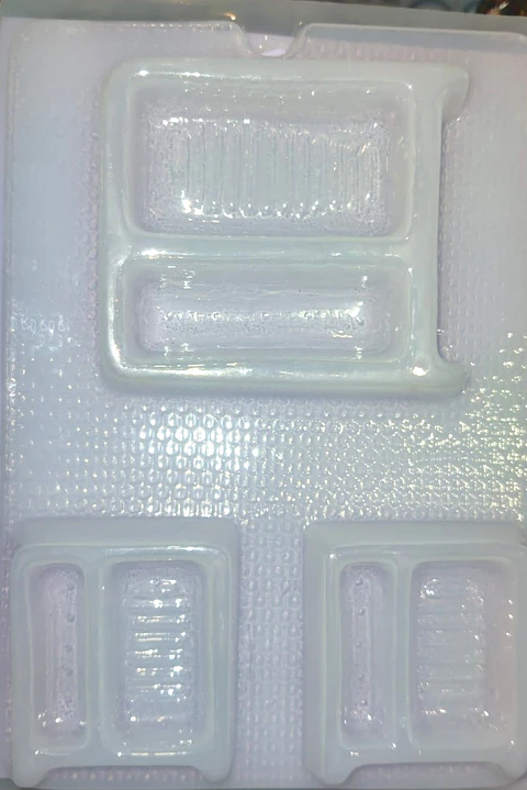  Molde para gelatina chico lavaderos 3 cav. #1511