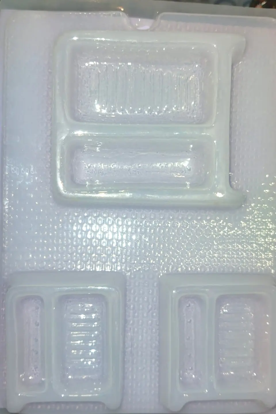  Molde para gelatina chico lavaderos 3 cav. #1511 1