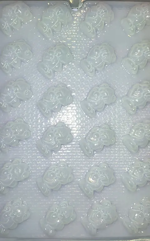  Molde para gelatina chico osito mini 24cav. #777