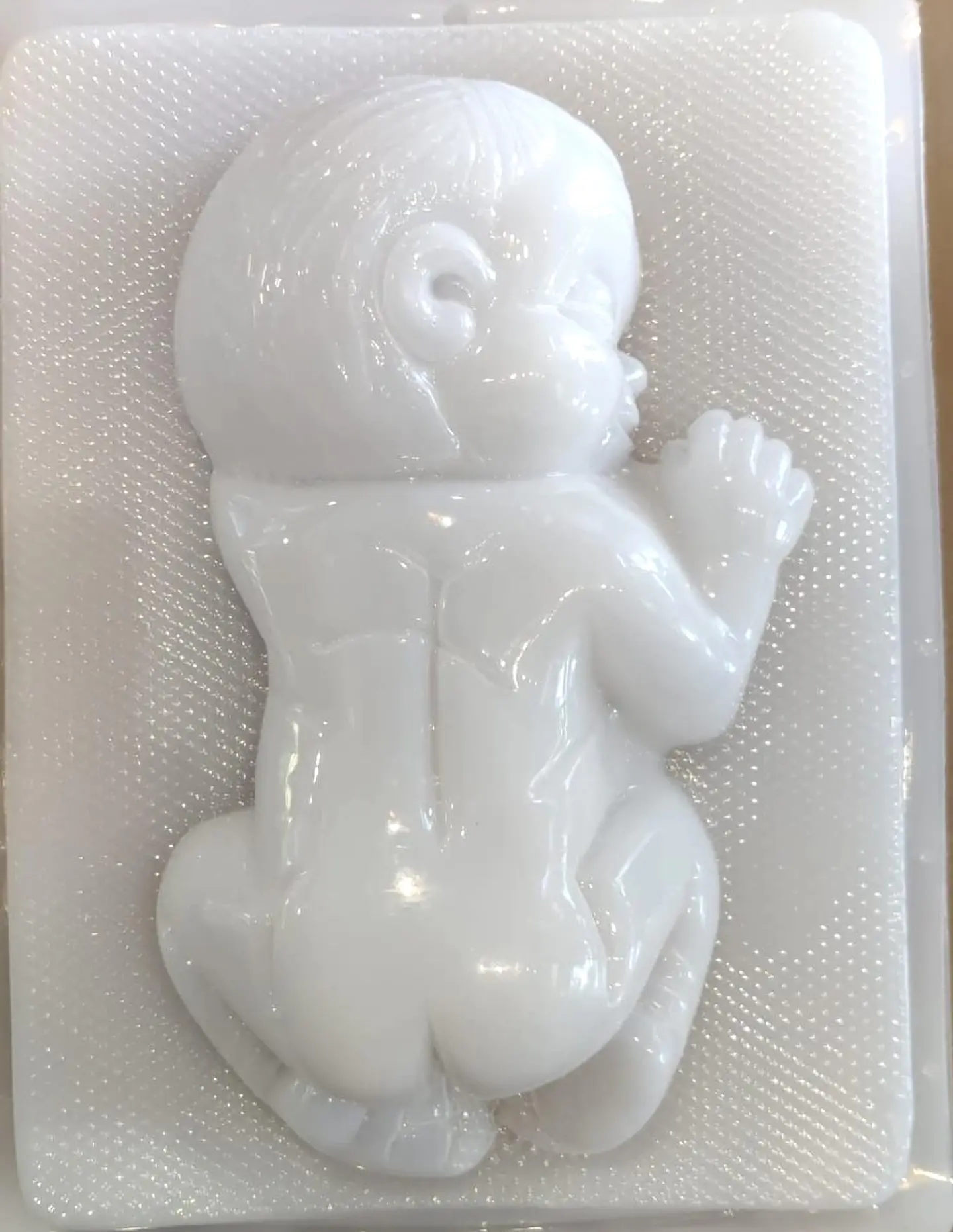  Molde para gelatina jumbo bebe acostado J-213 1