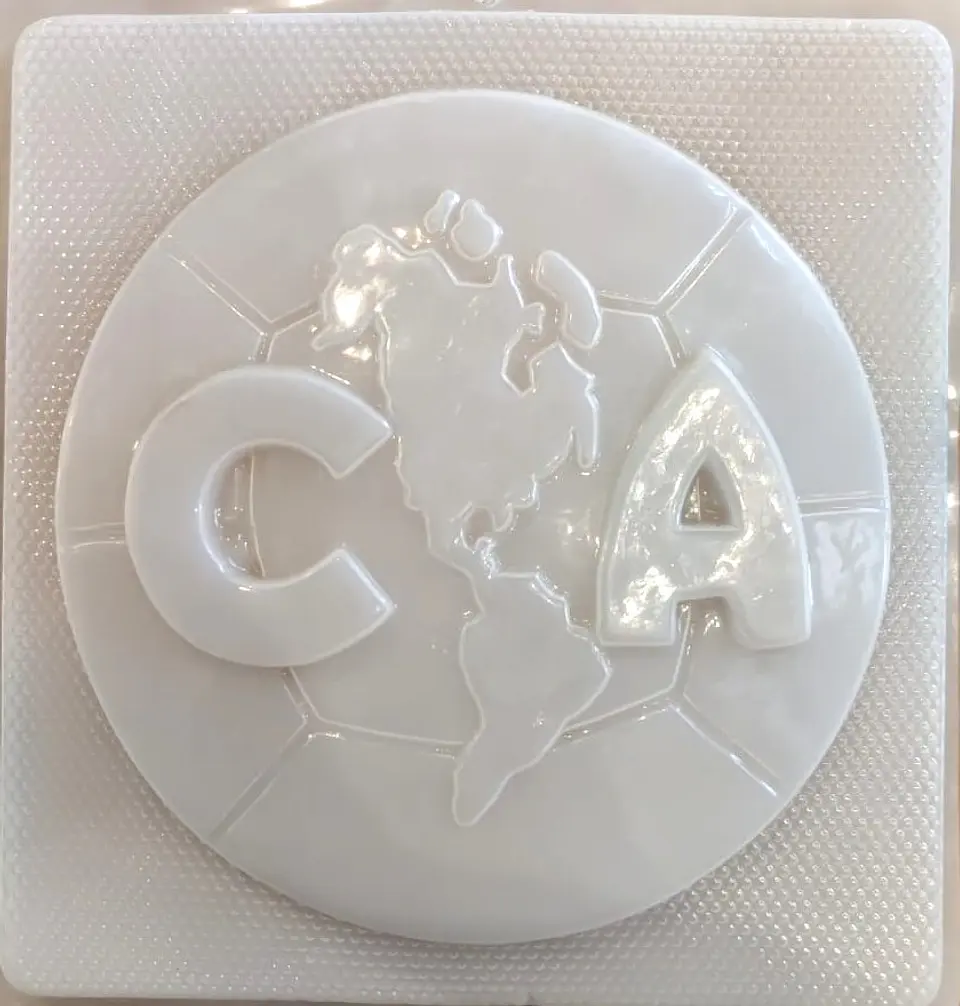  Molde para gelatina escudo america Jumbo  J-204 1
