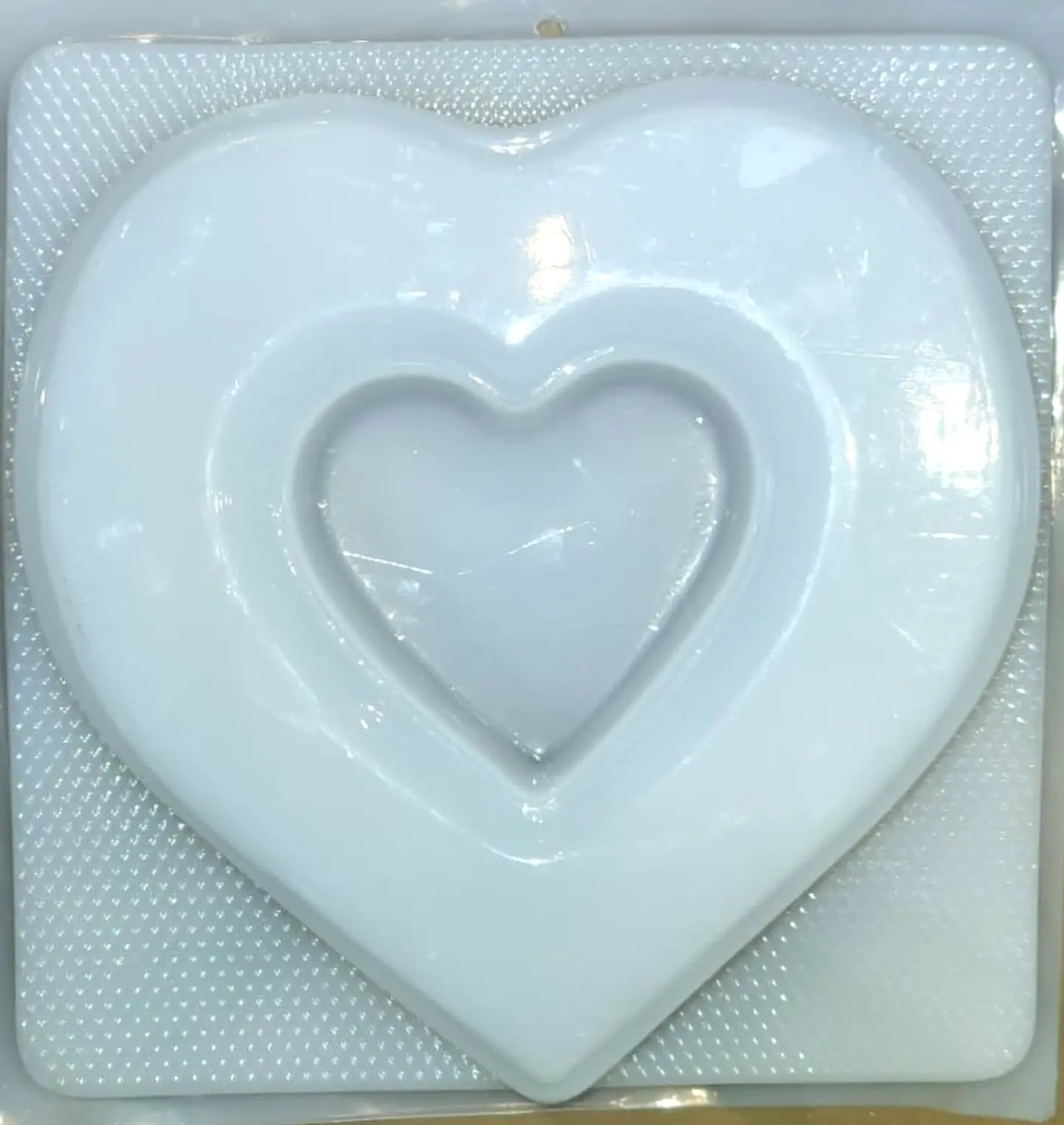  Molde para gelatina jumbo corazon hueco al centro J-107 1