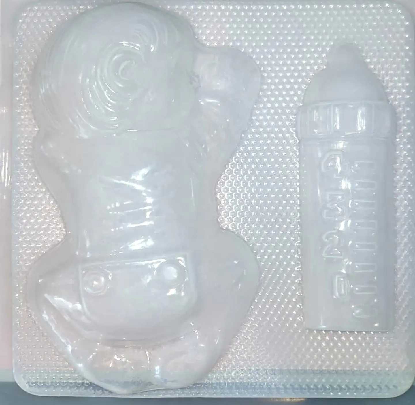  Molde para gelatina mediano bebe con mamila #298 1