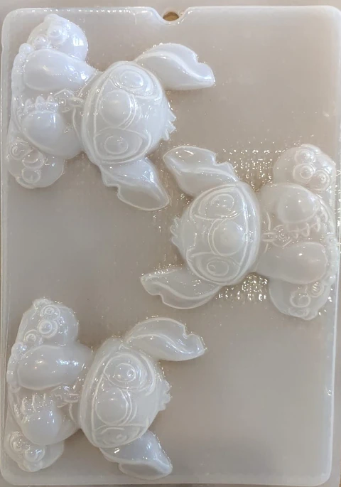  Molde para gelatina chico stitch 3cav
