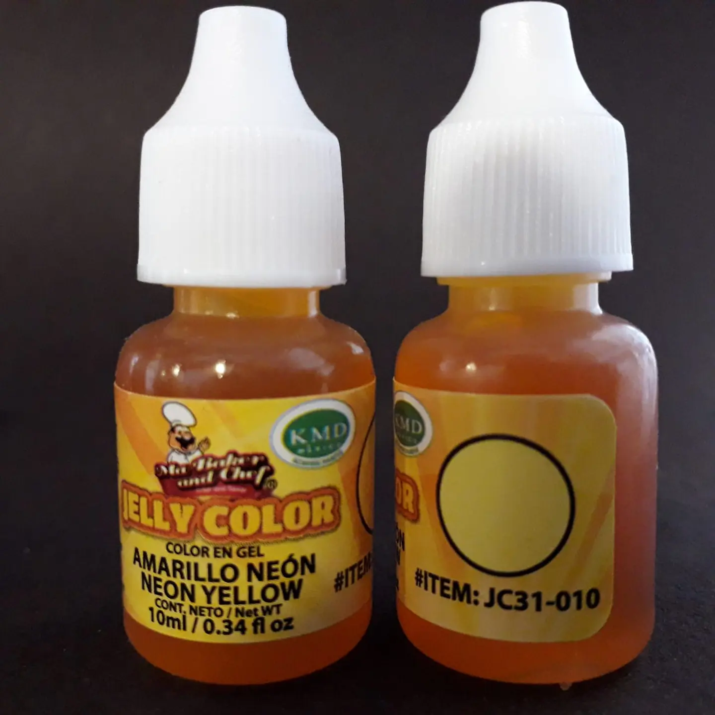  Jelly color 10 ml. Amarillo Neon 1