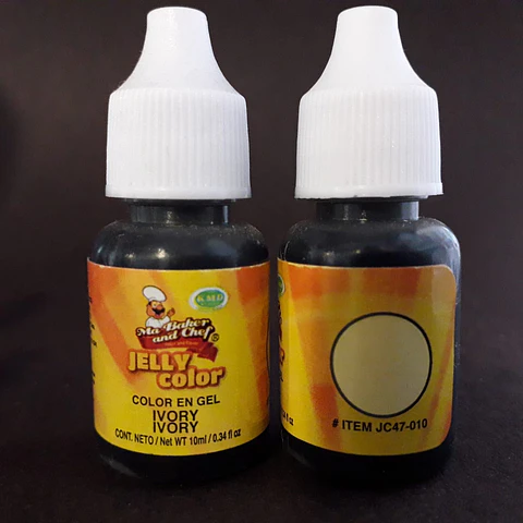  Jelly color 10 ml. Ivory