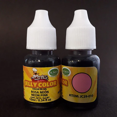  Jelly color 10 ml. Rosa neon