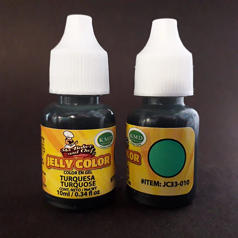  Jelly color 10 ml. Turquesa