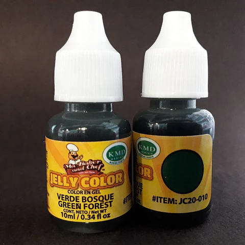  Jelly color 10 ml. Verde Bosque