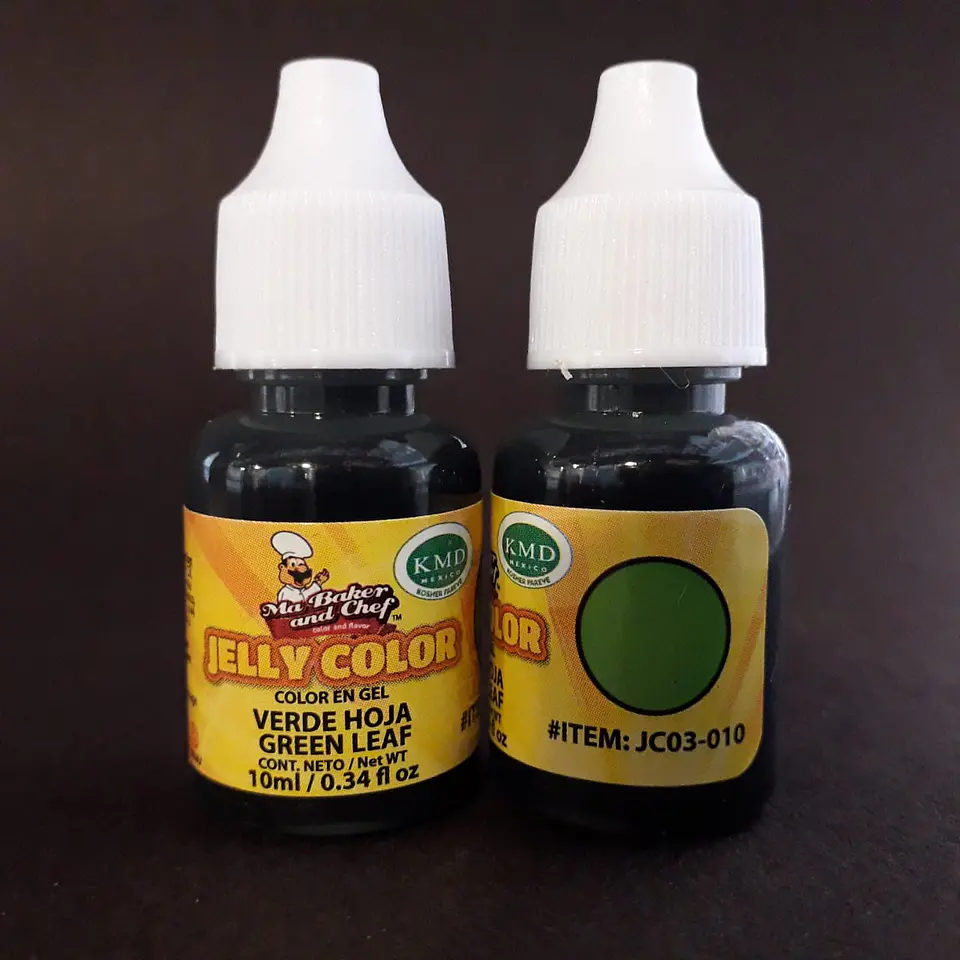  Jelly color 10 ml. Verde hoja 1