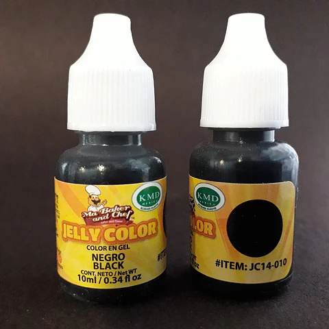  Jelly color 10 ml. Negro