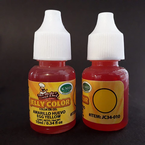  Jelly color 10 ml. Amarillo Huevo
