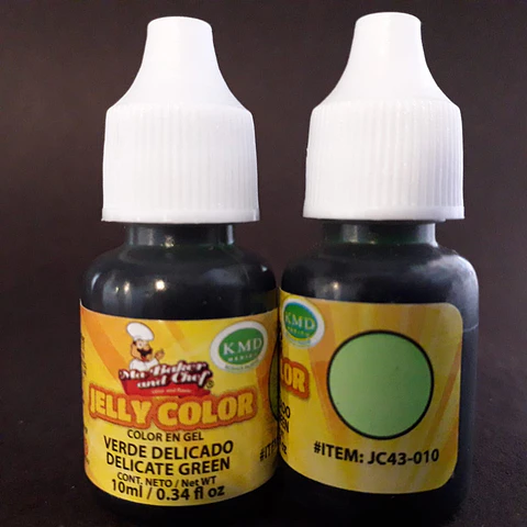  Jelly Color 10 ml Verde Delicado