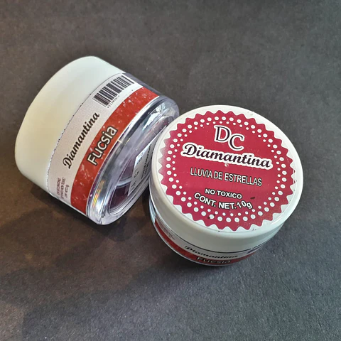  Diamantina Dulcycolor tarro de 10 gr fucsia
