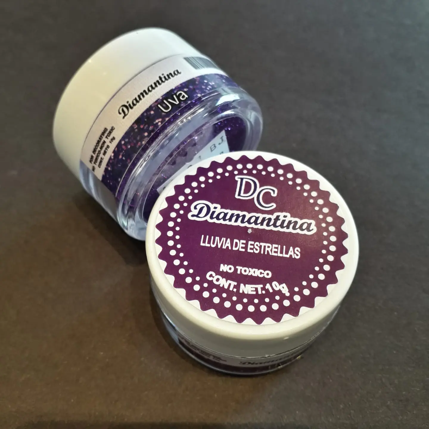  Diamantina Dulcycolor tarro de 10 gr uva 1