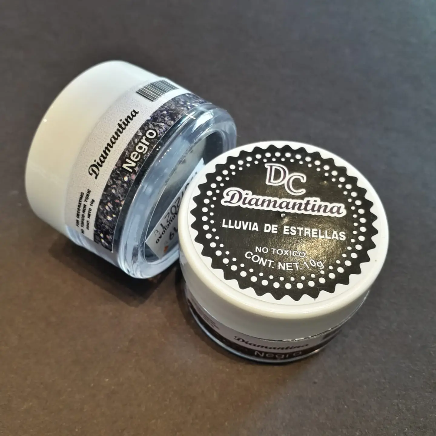  Diamantina Dulcycolor tarro de 10 gr Negro 1